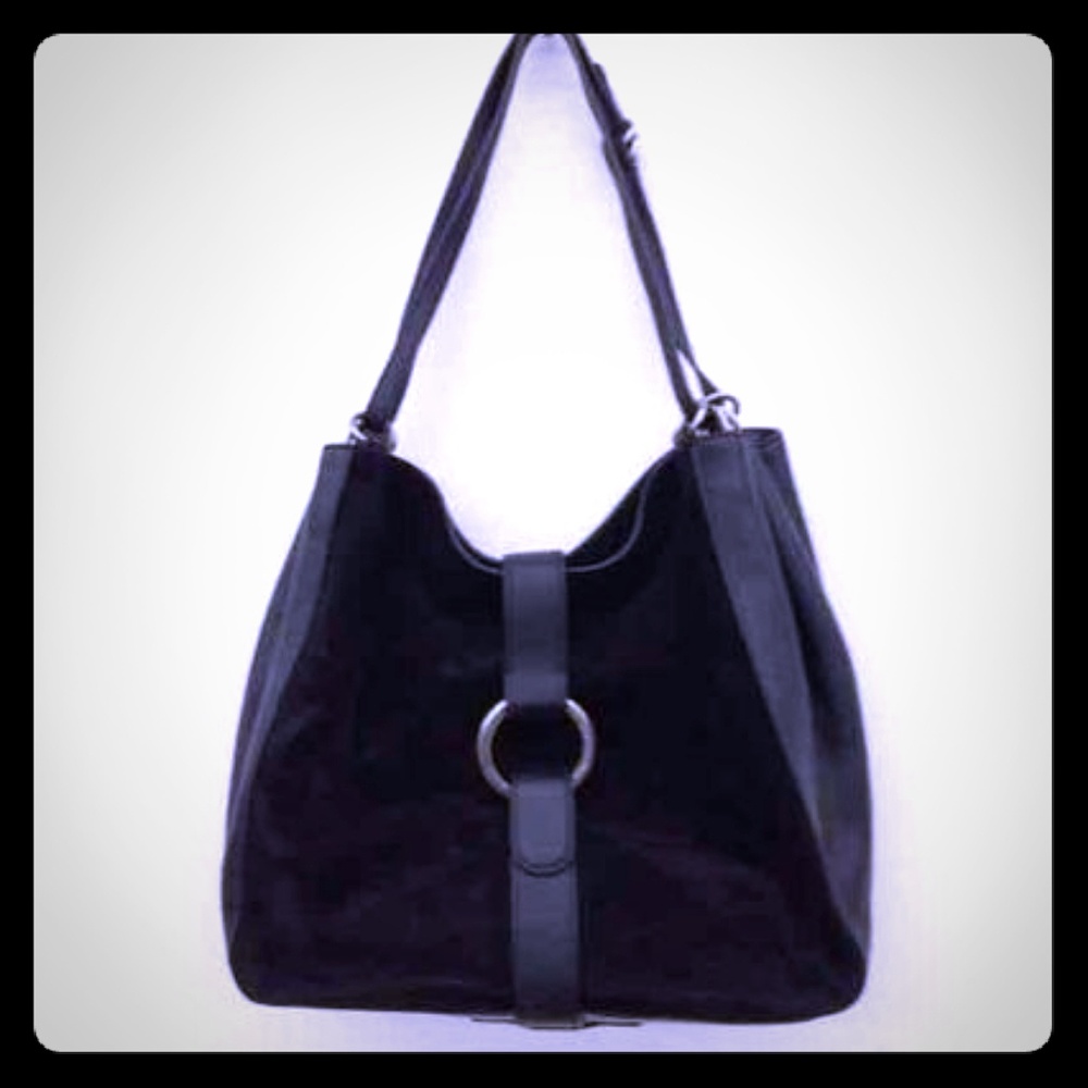 Like New Michael Kors Quincy Leather Suede Bag